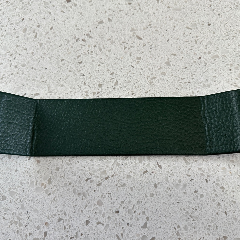 Base shaper (leather) for Loewe Mini Puzzle bag - green, excellent condition